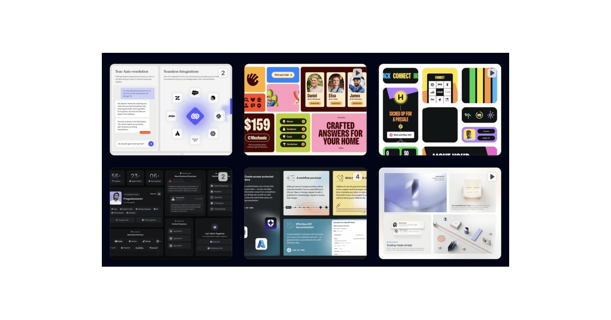 Structured modular layout for dense but legible storytelling | NAAI STUDIO